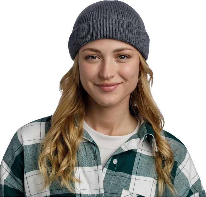 Actual product image Buff Knitted Beanie Ervin (One size)