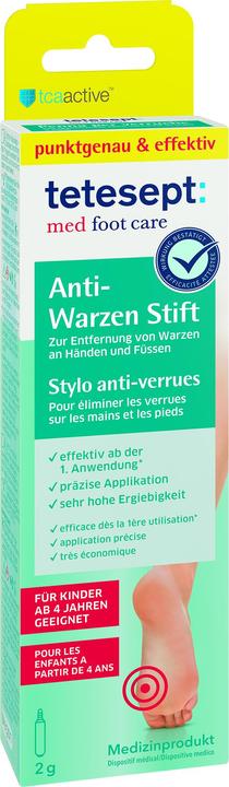 Produktbild Tetesept Anti-Warzen Stift (Fusscrème & Fussgel, 2 ml)