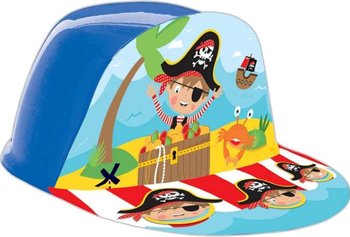 Generic Plastik Piraten Happy Birthday Mütze