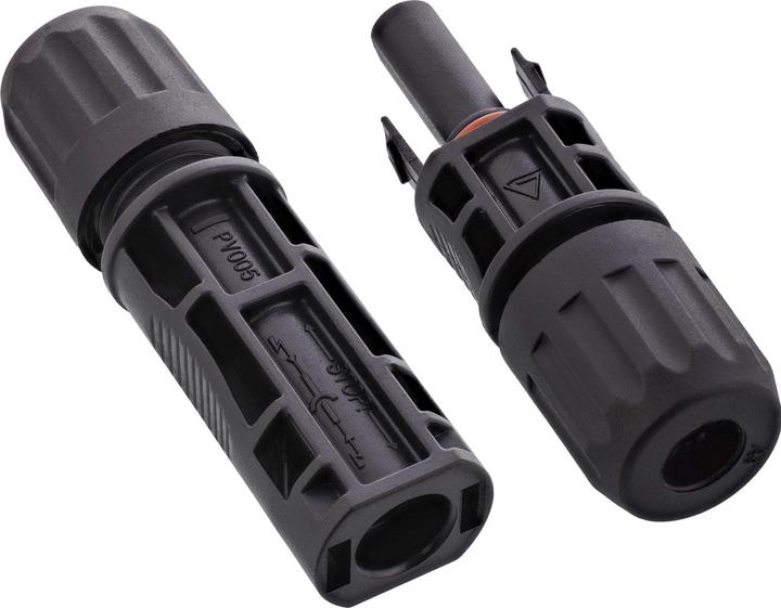 Actual product image InLine Set of 20 ® solar photovoltaic connectors, 20x plug + 20x socket (Solar connector)