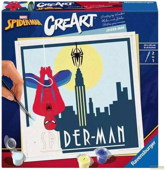 Actual product image Ravensburger CreArt - Painting by numbers 23891 - Spider-Man - aged 12 and over
