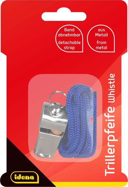 Produktbild Idena Trillerpfeife aus Metall