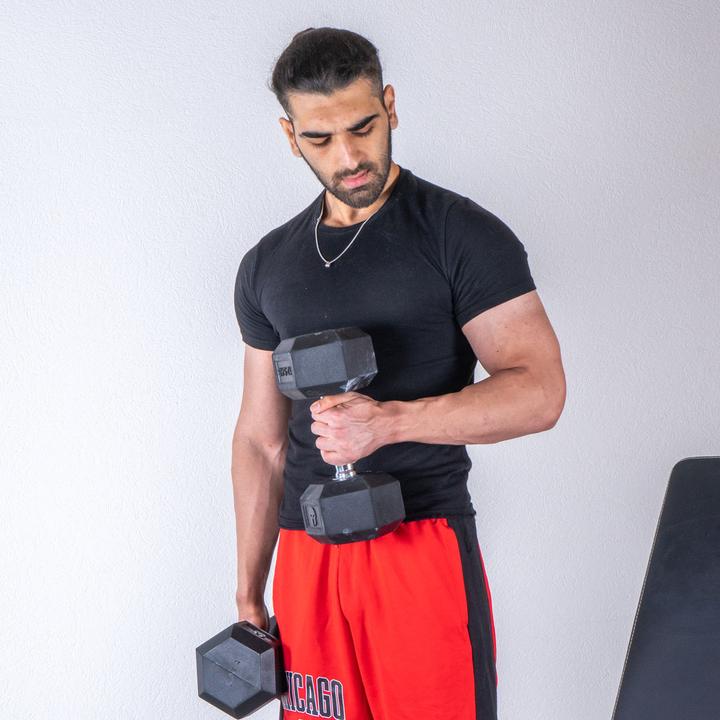 Actual product image Gladiatorfit hex dumbbell (1 x 32.5 kg)
