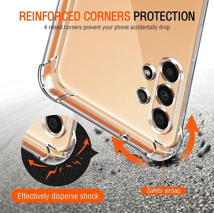 Produktbild Screenguard Crystal Soft Airbag Bumper (Samsung Galaxy A13)