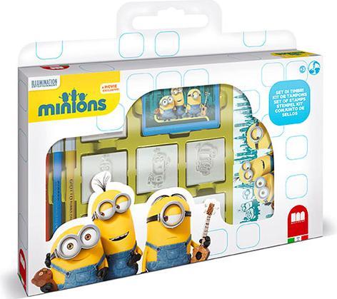 Actual product image Multiprint Minions Stamps In A Case