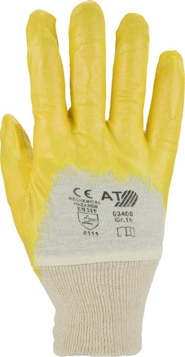 Produktbild Asatex Handschuhe Grösse 10 gelb EN 420/EN 388 PSA-Kategorie II (10)