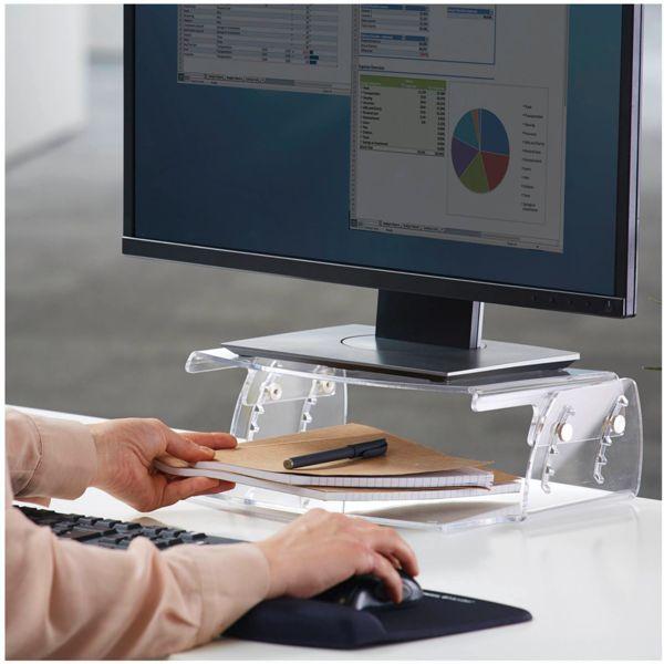 Actual product image Fellowes Clarity Adjustable Monitor Stand