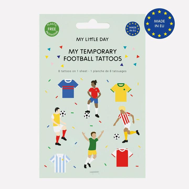 Produktbild My Little Day Kinder-Tattoos, Fussball