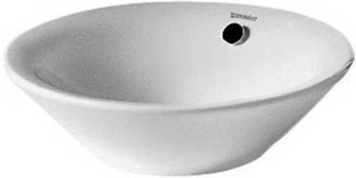 Image du produit Duravit Vasque à poser STARCK 1 m ÜL o HLB sans trou pour robinet d= 530mm blanc (530 mm, 530 mm)