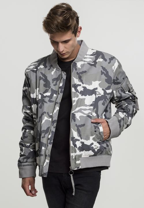 Produktbild Urban Classics Vintage Camo Cotton Bomber Jacket (M)