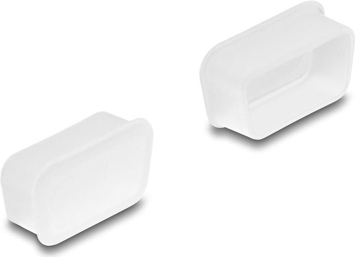 Productafbeelding Delock Stofkap voor D-Sub 9 / D-Sub 15 VGA-aansluiting 2 stuks transparant