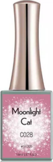 Immagine prodotto Canni Gellacquer Moonlight Cat C028 UV/LED (Glitter rosa, Smalto per unghie effetto gel)