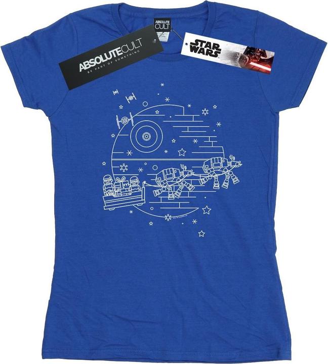Star Wars Death Star Sleigh TShirt (S)