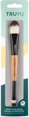 Actual product image QVS Double Ended Perfection Brush (Foundation)