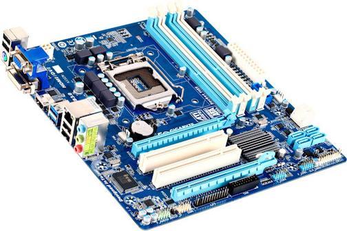 Produktbild Gigabyte Ga-B75m-D3h (LGA 1155, Intel B75, mATX)