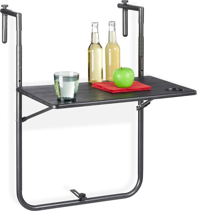 Image du produit Relaxdays Table-balcon suspendue (59.50 cm)