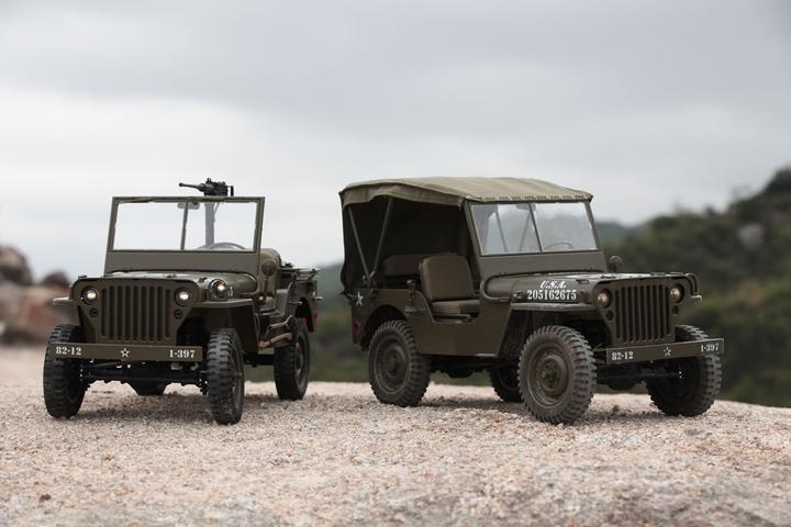 Immagine prodotto RocHobby Scala Crawler 1941 MB Willys Jeep (RTR pronto all'uso)