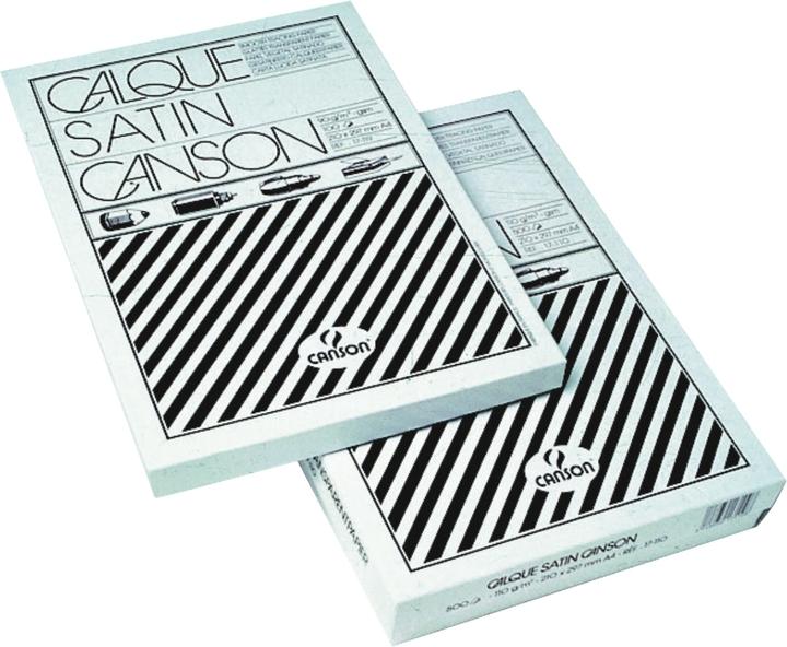 Produktbild Canson Zeichenpapier, DIN A4, hochtransparent, 110/115 g/qm (A4, Blanko)