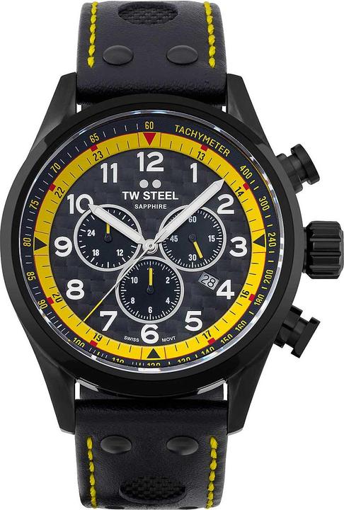 TW-Steel TW Steel SVS301 Coronel WTCR Special Edt Chronograph Herrenuhr 48mm 10ATM (Chronograph)