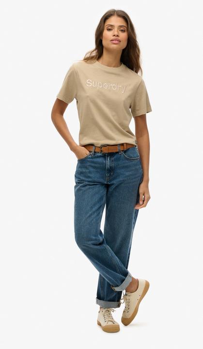 Actual product image Superdry Emb Core Logo Boxy Loose Tee (10)