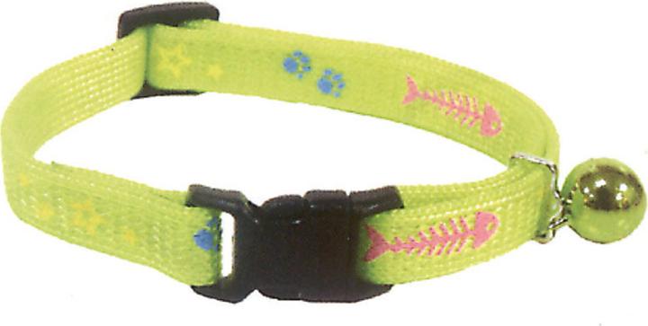 Produktbild Swisspet ClassicLine Katzenhalsband grün 10mm/20-30cm (23, 24, 25, 27, 28, 29, 30, Katze, Allgemein)