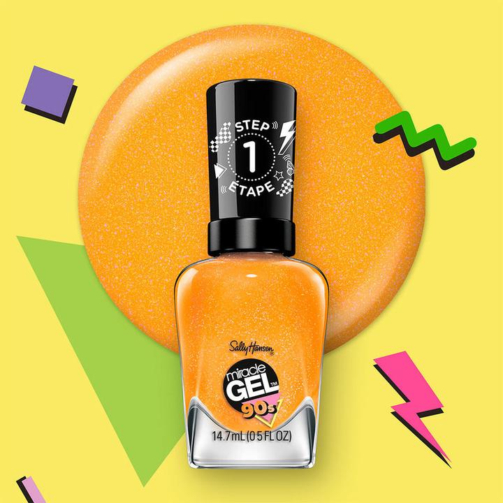 Immagine prodotto Sally Hansen Miracle Gel Hue Had to Be There Collection Smalto per unghie Be bRight Back 0,5 fl oz (Torna ad essere brillante, Smalto)