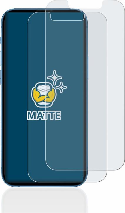 Actual product image BROTECT Anti-glare screen protector matt (2 Piece, Apple iPhone 13 mini)