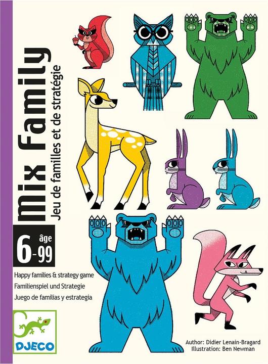 Actual product image Djeco Mix Familly (mult) (French)