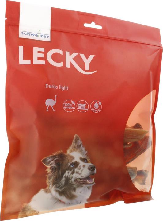 Image du produit Lecky Duros (light) Articles à mâcher de l'autruche (Adulte, 1 pcs, 200 g)