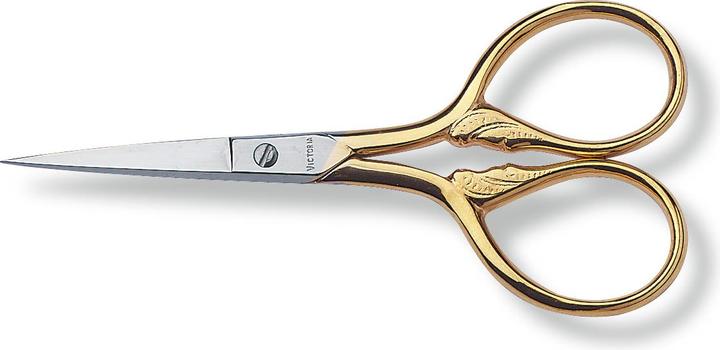Actual product image Victorinox Embroidery scissors, gold-plated (9 cm)