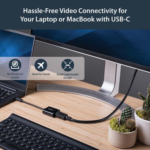 Produktbild StarTech Displayport Adapter USB-C (DP, 18 cm)