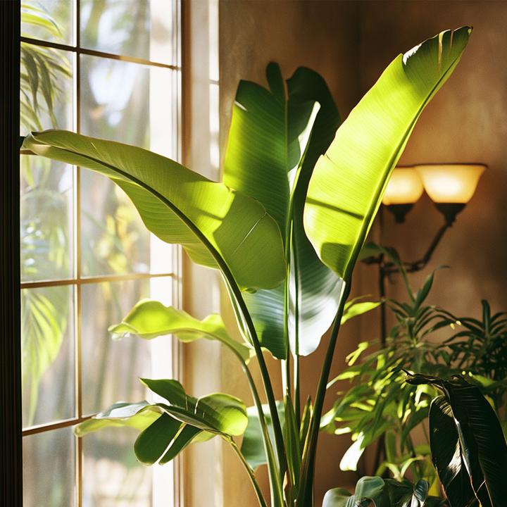 Produktbild Plant in a Box Strelitzia nicolai - Paradiesvogelblume (90 cm)