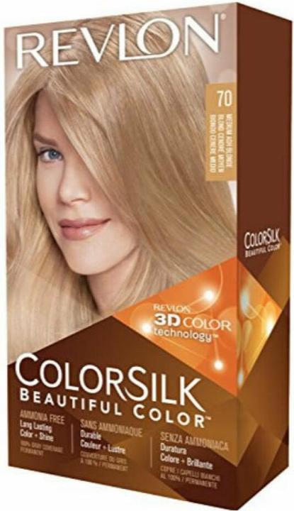 Image du produit Revlon Professional COLORSILK encre #70-rubio medio ceniza (70)