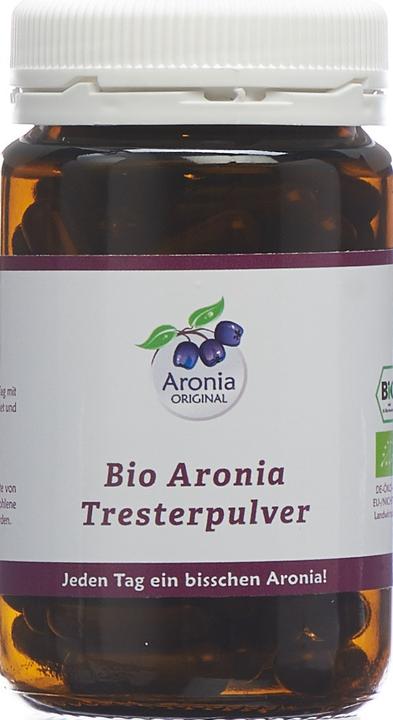 Actual product image Aronia Original Organic pomace capsule 480 mg (90 Piece, Capsules, 152 g)