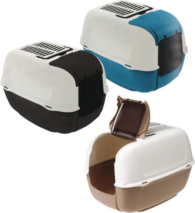 Immagine prodotto Ferplast Toilette per gatti Prima Cabrio (Lettiera per gatti chiusa)