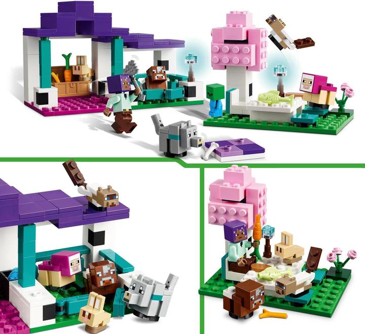 Produktbild LEGO Das Tierheim (21253, LEGO Minecraft)