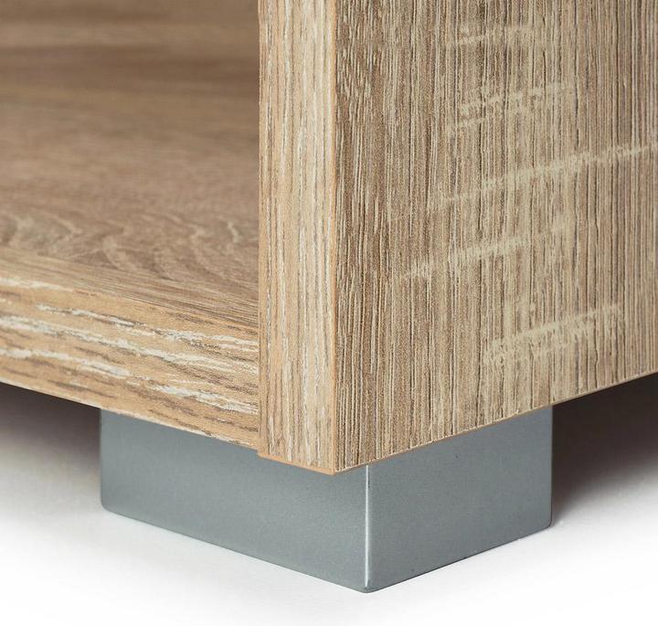 Actual product image Casaria Bookshelf (115 x 120 x 28 cm)