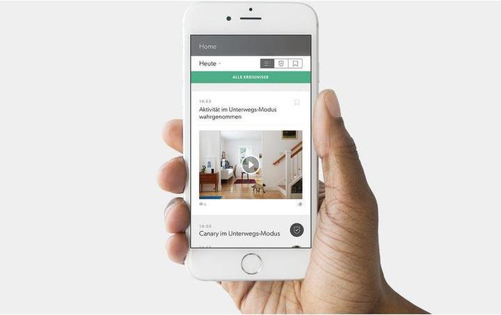 Actual product image Canary Indoor Camera White (1280 x 720 pixels)