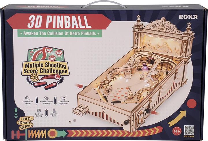 Actual product image Rokr Pinball machine