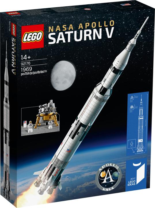 Actual product image LEGO NASA Apollo Saturn V (92176, LEGO Ideas, LEGO Rare Sets)