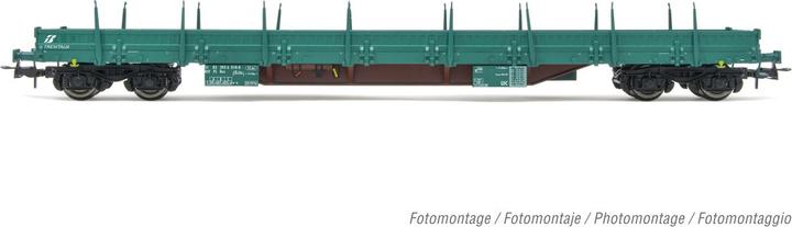 Produktbild Rivarossi FS 4-achsiger Rungenwagen Res grün ohne Beladung (Spur VI)