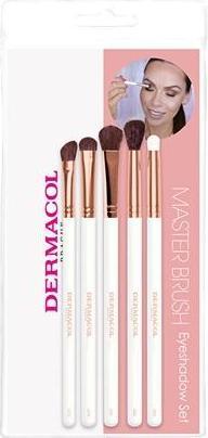 Actual product image Dermacol Rose Gold D73. D74. D81. D82. D83 Cosmetic Brush Set (Set)