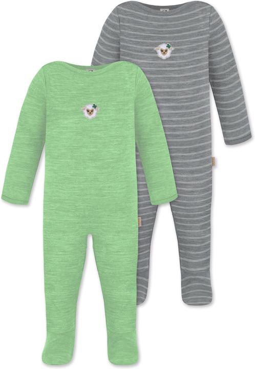 Image du produit Normani Lot de 2 dorsales MERINO Bébé Mérinos "Levin" - 9413 (56)