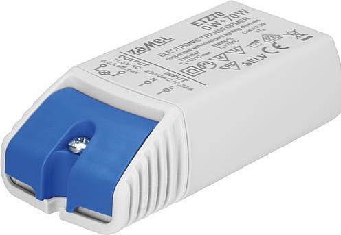 Productafbeelding Zamel Elektronische transformator 230/11,5V 0-70W ETZ70 (LDX10000043)
