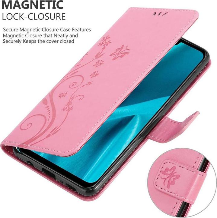 Image du produit Cadorabo Couverture du livre de fleurs (Huawei Y9 (2019))
