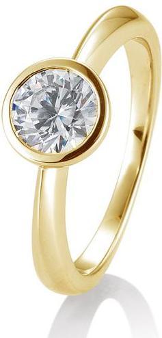 Breuning Ring Zarge 0,80-1,50 ct. (54, 585/14 K Gold)