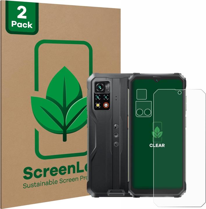 Image du produit ScreenLeaf Film de protection durable Protection d'écran Film clair transparent (2 pièce(s), Blackview BV9200)