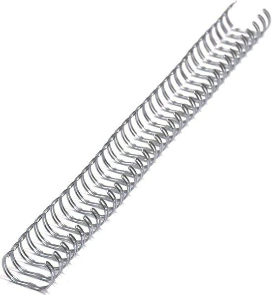 Image du produit RECOsystems Drahtkamm, DIN A4, Teilung 2:1, 23 Ringe, Durchmesser 14,3 mm, silber
