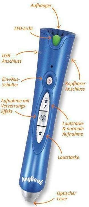 Immagine prodotto Franklin Penna audio AnyBook (Tedesco)