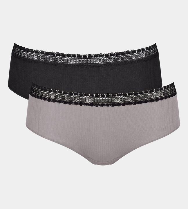 Actual product image Sloggi GO Ribbed Hipster C2P (XS, pack of 2)